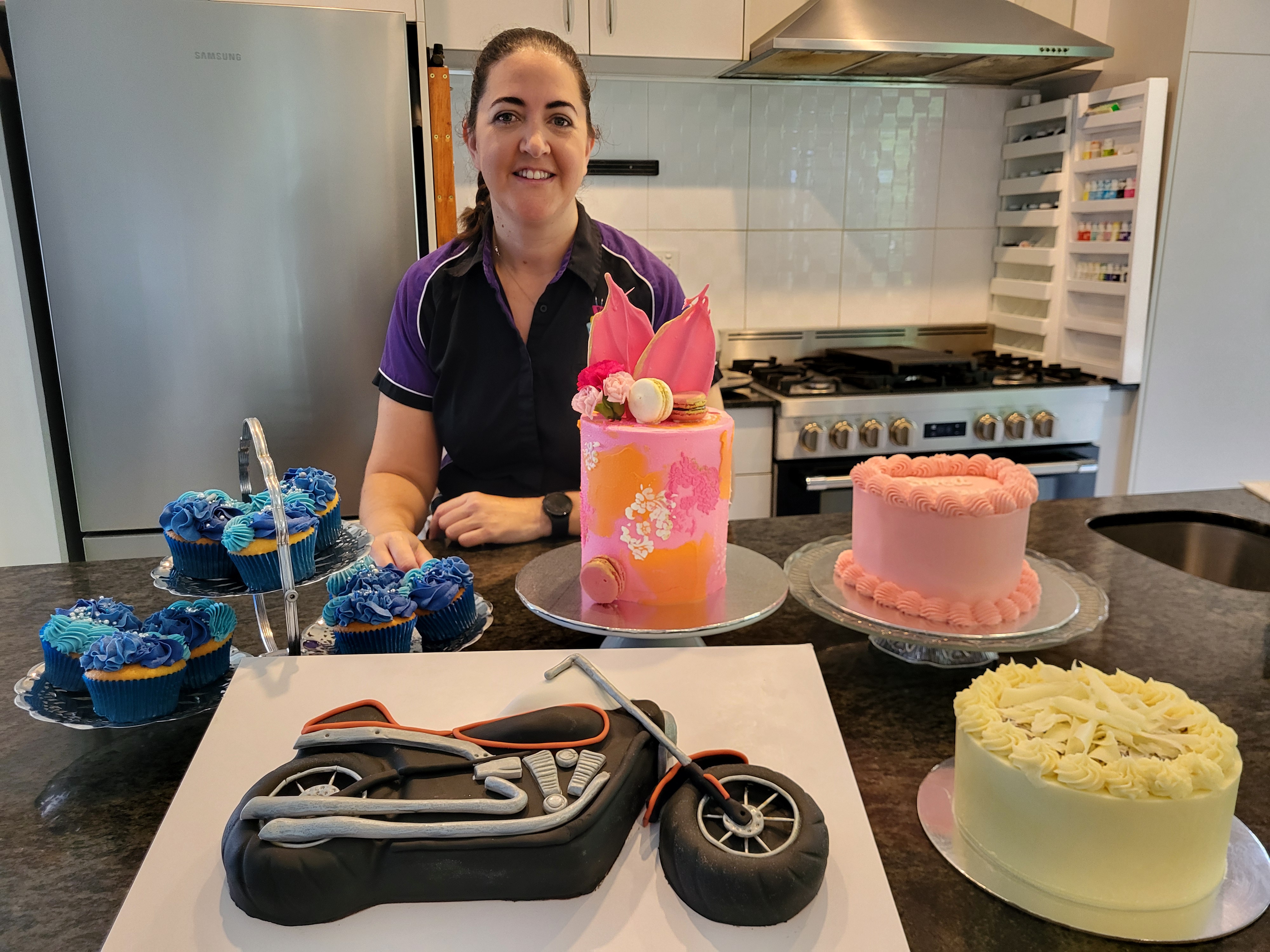 Custom cake creation